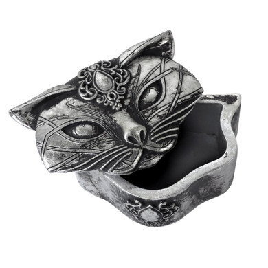Sacred Cat Trinket Box, Alchemy Gothic