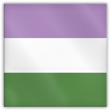 Genderqueer Non-Binary Pride Flag Magnet