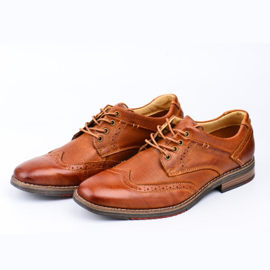 Bullock genuine leather oxford shoes