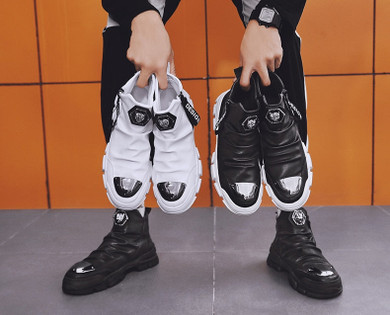 PU Leather Fashion Motorcycle Boots