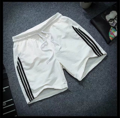 Casual Striped Sportswear Shorts