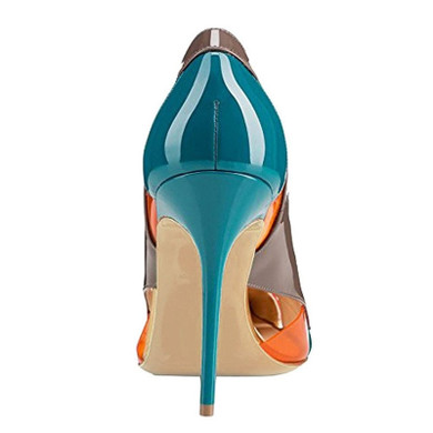 stiletto ultra Patent leather Pointed toe high heels