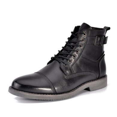 Genuine Leather Motorcycle Boots
