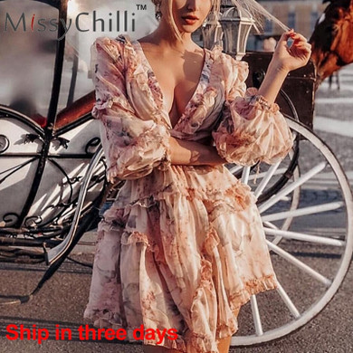 Sexy v neck backless Elegant pink ruffle Rompers Sexy v neck backless Elegant pink ruffle Rompers