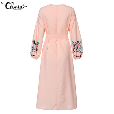 Printed Long Belt Casual Loose Kimonos