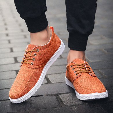 Casual Breathable Canvas Oxford Shoes