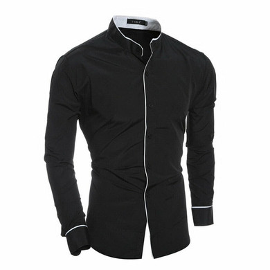 Luxury Casual Long Sleeve Slim Fit Business Dress Shirts