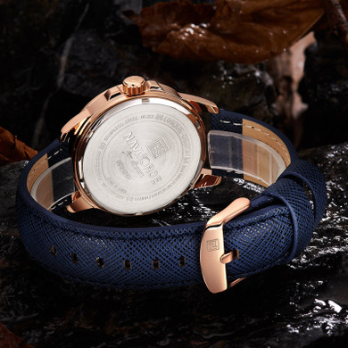 Chronograph Luxury Army Military Date Wood Watch