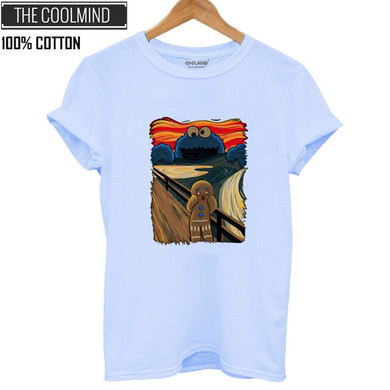 cotton loose o neck casual short sleeve cool t shirt