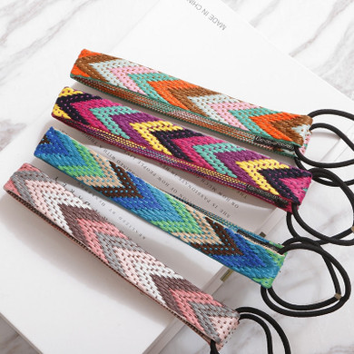 Ethnic Embroidery Headbands Vintage Boho Bohemian Accessories