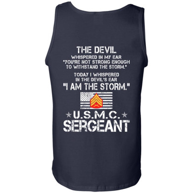 I Am The Storm - USMC Sergeant