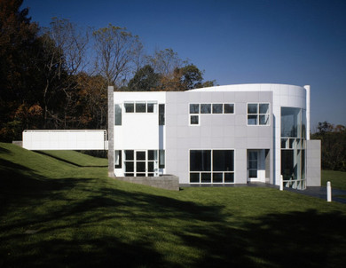 【World Famous Architecture CAD Drawings】3d Grottahouse - Richard Meier CAD 3D Model