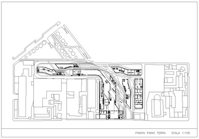 【World Famous Architecture CAD Drawings】MAXXI Museum -Zaha Hadid Architecture Project