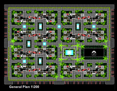 【Architecture CAD Projects】Apartment Design Details