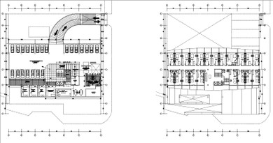 【Architecture CAD Projects】5 Star Hotel In the city