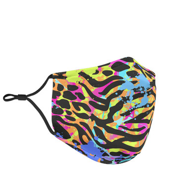 Painted Zebra Mask