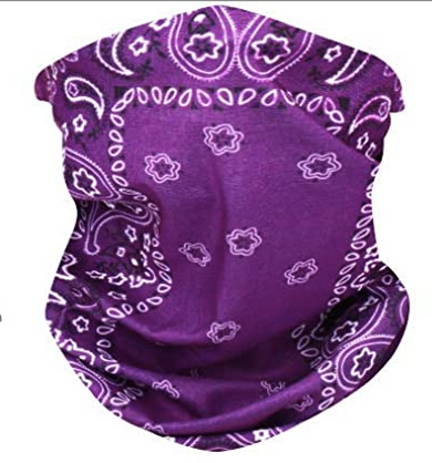 Purple Neck Gaiter - IN STOCK