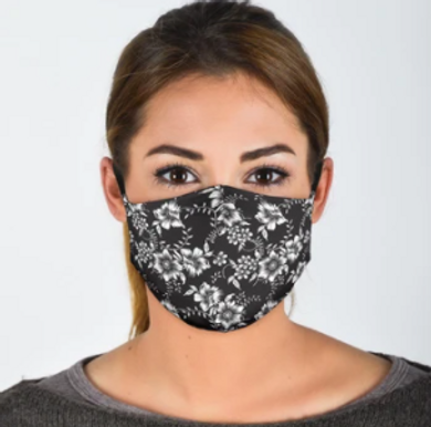 Floral Mask In Stock