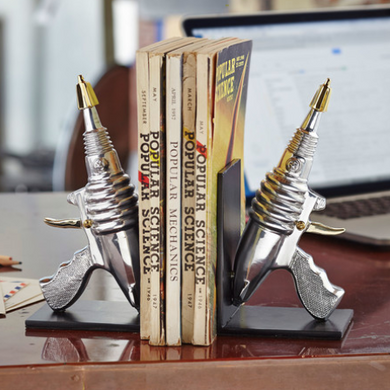 Ray Gun Bookends