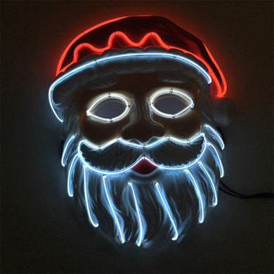 Santa Claus LED Mask