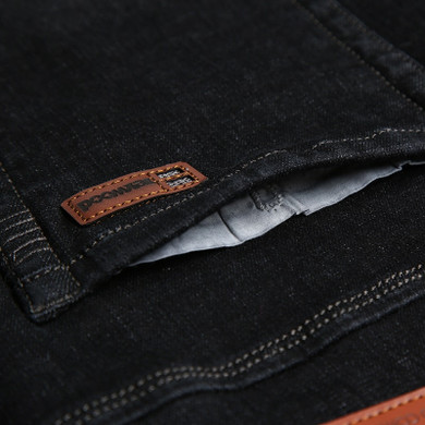 Slim Thick Warm Fleece Men Jeans