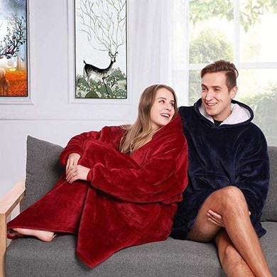SNUGG™ Cozy Sherpa Blanket Hoodie