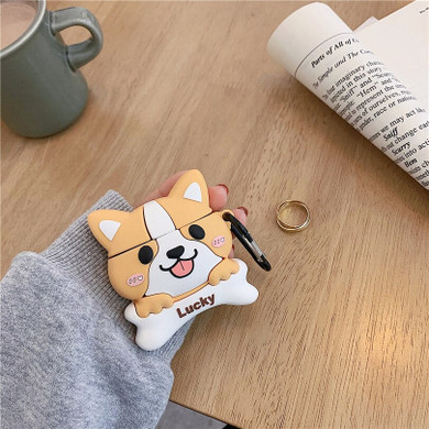 Kawaii Corgi Earphone Case for AirPods 1,2 and AirPods Pro