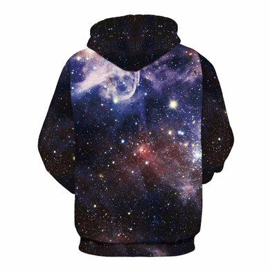 Intergalactic Design Graphic Hoodie