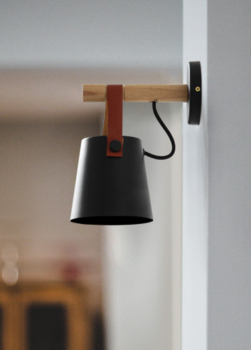 LED Wooden Nordic Wall Lamp