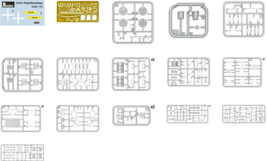 MiniArt 1/35 Field Workshop (Equipment & Tools) Kit