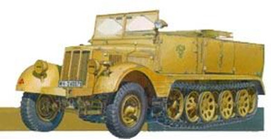 AFV Military 1/35 German SdKfz 11 3-Ton Halftrack (Re-Issue) Kit