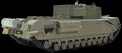 AFV Club 1/35 British Churchill Tank w/3 inch 20CWR Gun Kit