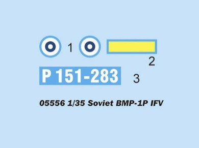 Trumpeter Military Models 1/35 Soviet BMP1P Infantry Fighting Vehicle Kit