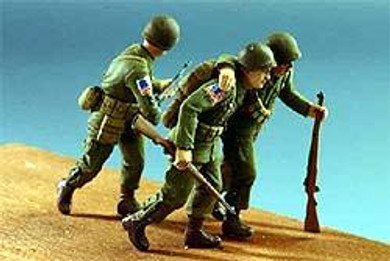 Master Box Ltd 1/35 US Paratroopers 1944 (3) Kit