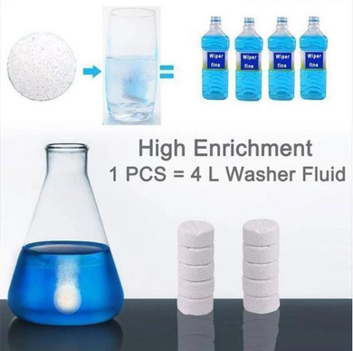 Multifunctional effervescent spray cleaner