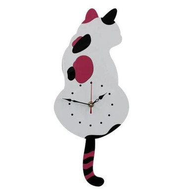 Swinging Tail Pet Wall Clock