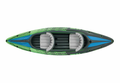 Intex Challenger K2 Kayak, 2-Person Inflatable Kayak Set 68306EP Paddles/Pump