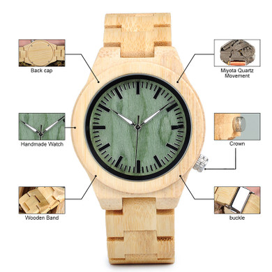 Natural Bamboo Watch