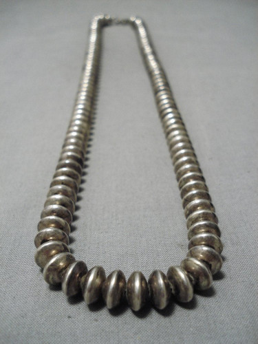 Amazing Vintage Navajo Sterling Silver Native American Necklace Amazing Vintage Navajo Sterling Silver Native American Necklace