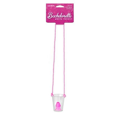 Bachelorette Party Pecker Shot Glass Necklace