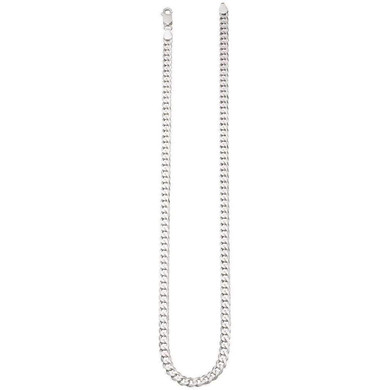 Beginnings Curb Chain Necklace - Silver
