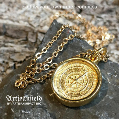 Compass pendant, Minimalist Gold Compass necklace, dainty necklace, Layering Necklace, casual necklace, Gift for her, casual - AFN 115 Compass pendant, Minimalist Gold Compass necklace, dainty necklace, Layering Necklace, casual necklace, Gift for her, casual - AFN 115