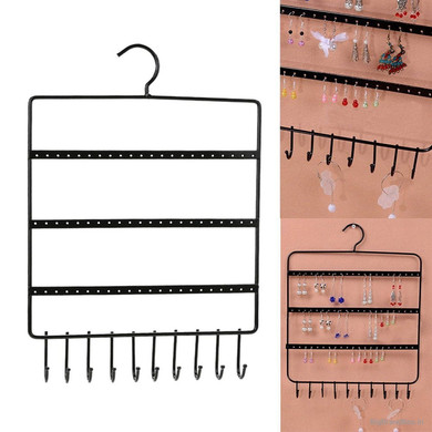 Jewellery Display Stand Organizer for Earrings, Necklace and Bracelet Holder Hanger