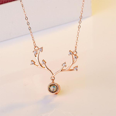 Projection 100 Languages I Love You Necklace