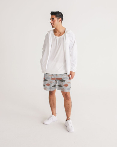 Cloudy Masculine Jogger Shorts