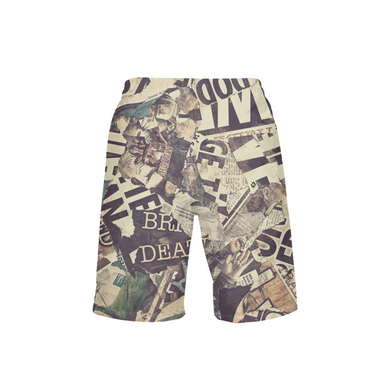 Newspaper Swim Trunk