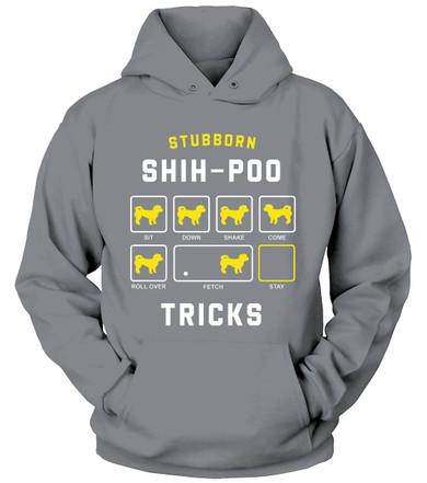 STUBBORN DOG Shih-poo