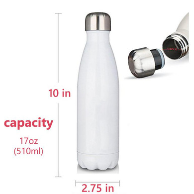MOM'S INSULATED VACUUM SEALED STAINLESS STEEL DOUBLE THERMAL BOTTLE