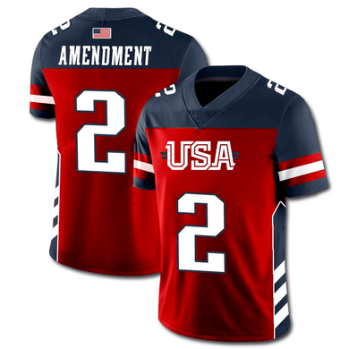 Team America 2nd Amendment Football Jersey