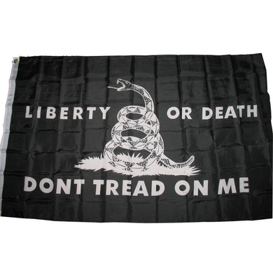LIMITED EDITION "Liberty Or Death" 3x5 Flag - 50% OFF WHILE SUPPLIES LAST!